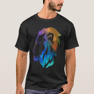 Leeuw  Felidae Grote Kat  Kleding Mannen Vrouwen K T-shirt