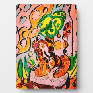 Leeuw gewoon chill fotoplaat