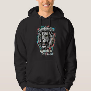 leeuw glitch hoodie