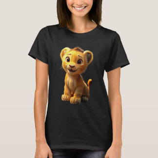 Leeuw Grote Kat Jong Schattig Leeuw Leeuwen Manen T-shirt