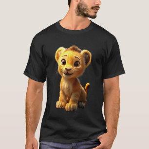 Leeuw Grote Kat Jong Schattig Leeuw Leeuwen Manen T-shirt
