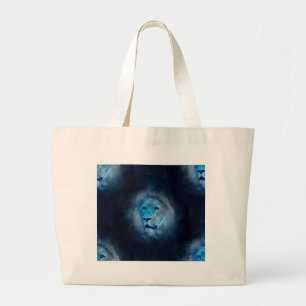 leeuw grote tote bag