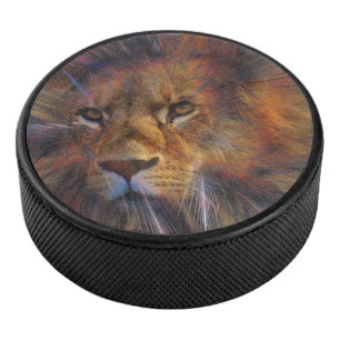 Leeuw in de galerij Hockey Puck