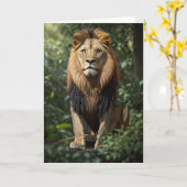 Leeuw in het Oerwoud leggen | KAART (Gele Bloem)