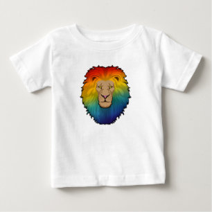 Leeuw in regenboogkleuren