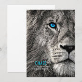 Leeuw Je Dromen Najaagen Kaart (Voorkant / Achterkant)