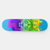 Leeuw King Skateboard Deck in Abstracte kleuren! (Horizontaal)