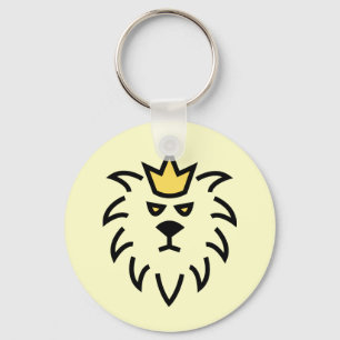leeuw koning. sleutelhanger