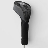 Leeuw met kroonmonogram golfheadcover (Schuin)