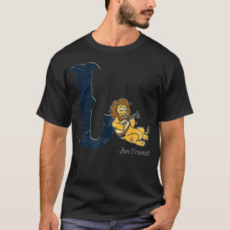 Leeuw met Lute (L) T-shirt