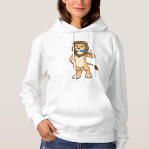 Leeuw met tandenborstel hoodie