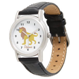 Leeuw ontwerp horloge