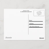 Leeuw op een Rock Briefkaart (Achterkant)