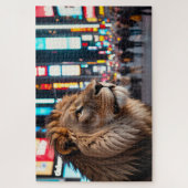 Leeuw op Times Square Legpuzzel (Verticaal)