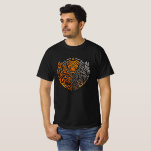 Leeuw Paard Wolf Crest van Shadowfall T-shirt
