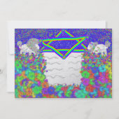 Leeuw Pascha Rainbow Pesach Seder Feestdagenkaart (Voorkant)