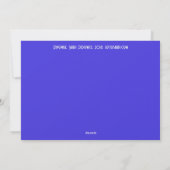 Leeuw Pascha Rainbow Pesach Seder Feestdagenkaart (Achterkant)