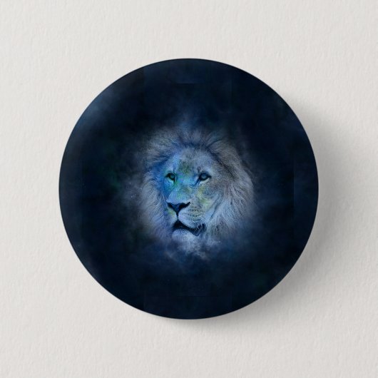 leeuw ronde button 5,7 cm (Voorkant)