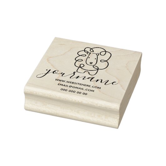Leeuw Rubberstempel (Stempel)