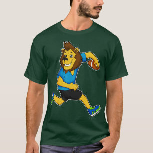 Leeuw Rugby speler T-shirt