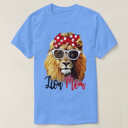 Leeuw Shirt Leeuw Moeder Bandana (Design voorkant)