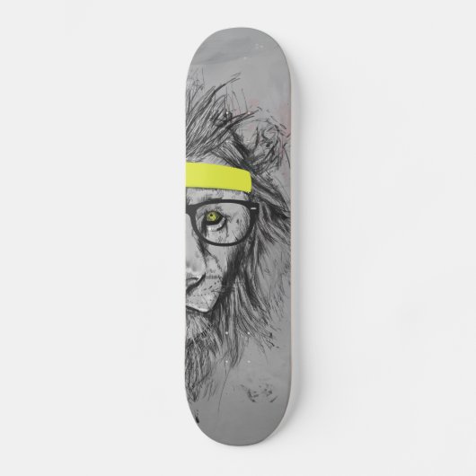 leeuw skateboard (Voorkant)