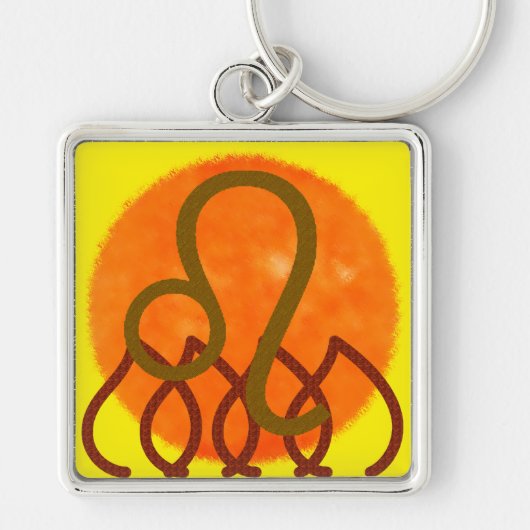 Leeuw sleutelhanger (Voorkant)