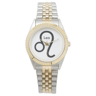 Leeuw Sterrenbeeld. Herenhorloges. Horloge
