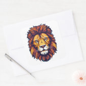 Leeuw sticker (Envelop)