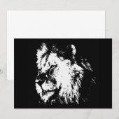 Leeuw Uitnodiging (Voorkant / Achterkant)