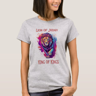 Leeuw van Juda Christelijk Geloof Jezus Gift T-shirt