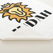 Leeuw van Juda Geloof Gebaseerd Sherpa Deken (3/4)