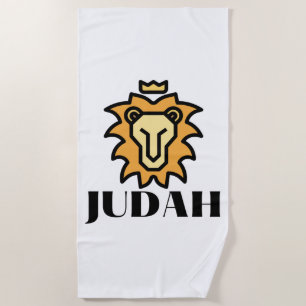 Leeuw van Juda Geloof gebaseerde strandlaken