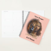 Leeuw van Juda gepersonaliseerde aangepaste tekst  Planner (Display)