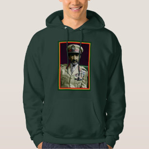 Leeuw van Juda Jah Army INI Haile Selassie Rasta Hoodie