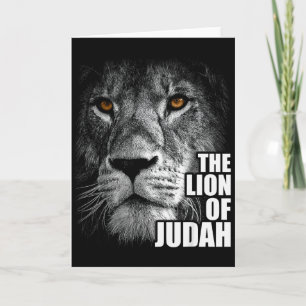 Leeuw Van Juda Jezus Christelijk Geloof Boven Angs Kaart