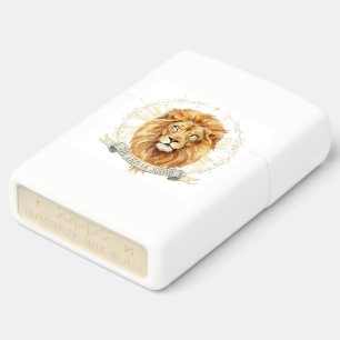 Leeuw van Juda Zippo-aansteker - Iconisch windbest