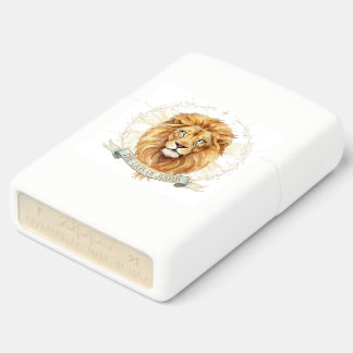 Leeuw van Juda Zippo-aansteker - Iconisch windbest
