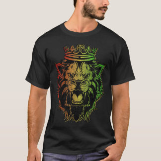 leeuw van Judah Rastafarian T-shirt