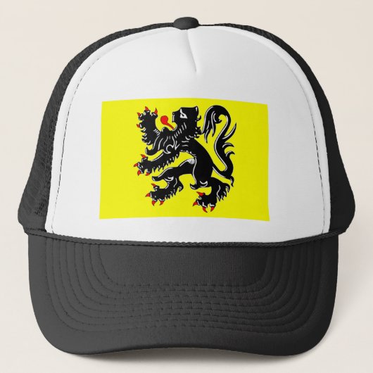Leeuw van Vlaanderen Trucker Pet (Voorkant)