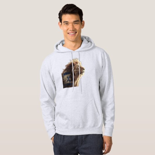 Leeuw van Zion hoodie (Voorkant volledig)