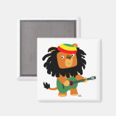 Leeuw van Zion magneet (Voorkant / Achterkant)