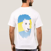leeuw van zweden t-shirt (Achterkant)