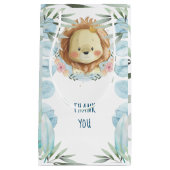 Leeuw Verjaardag Bedankt Favorieten Klein Cadeauzakje (Voorkant)