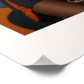 Leeuw | Zodiac Astrology Fotokrant Poster (Hoek)