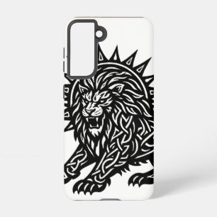Leeuw Zodiac Sun‑Mane Leeuw BurnsInHell Samsung Galaxy Hoesje
