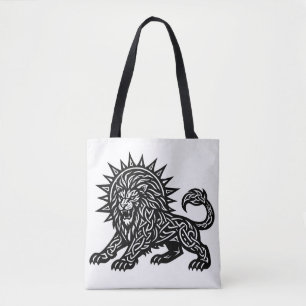 Leeuw Zodiac Zon-Manen Leeuw BurnsInHell Draagtas