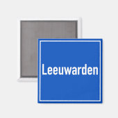 Leeuwarden Magnet | Pays-Bas Holland | Ljouwert (Recto/Verso)