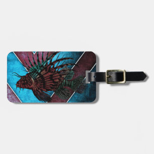 Leeuwen Bagagelabel met lederriem