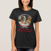 LEEUWEN BORSTEN & BLOEMEN MACARONI & KAAS KOKEN T-SHIRT (Voorkant)